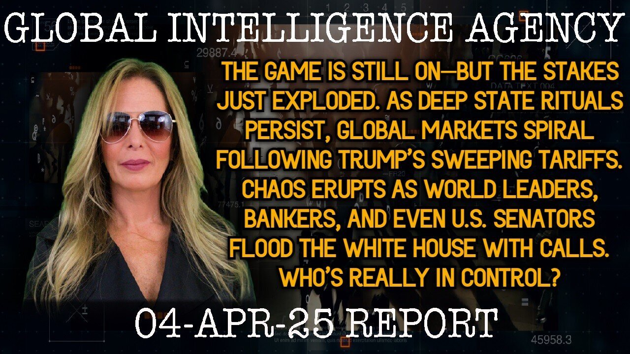 Kim Goguen: Situation Update 4.4.25- Global Markets Spiral, Chaos Erupts.