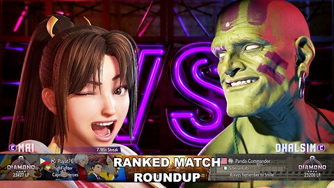 Kuya Kalbo SF6 Ranked Match Roundup. Mai Diamond [Hori Fight Stick]
