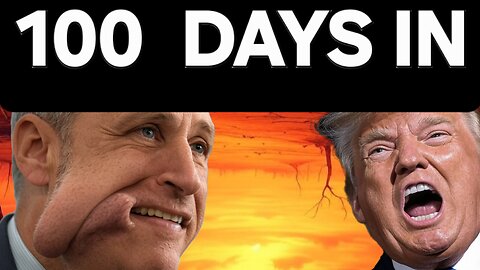 Jon Stewart Goes Nuts Over First 100 days
