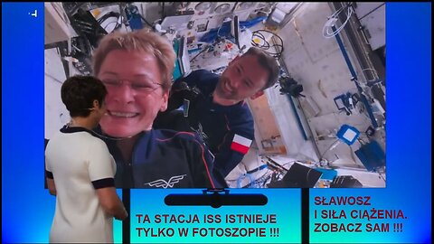 5-SŁAWOSZ UZNAŃSKI JEST PRZYCIĄGANY PRZEZ CIĄŻENIE ZIEMSKIE! ISS NASA SPACEX PŁASKA ZIEMIA FAKE AXIOM