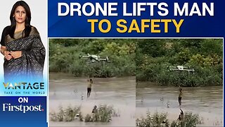 Drone Rescues Man From Drowning in River During Deadly Vietnam Floods | Vantage with Palki Sharma