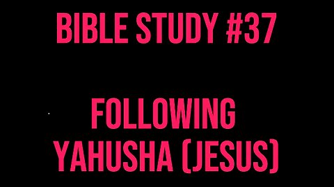 Good Morning, Humans! ☀️ Bible Study #37 Following Jesus! 📖 #ASL #deaf #signlanguage