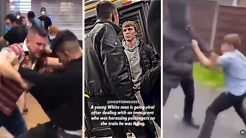 White Warriors v Ethnic Cowards - Fights & Karma Compilation