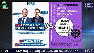 💥📢 Live aus Weißenhorn - Veranstaltung mit Franz Schmid (MdL) und Niklas Lotz (NEVERFORGETNIKI)💥