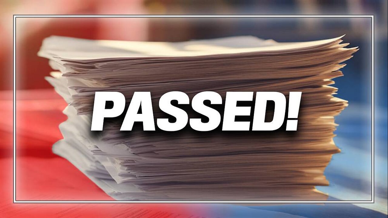 The Big Beautiful Bill Passes the House and is Now Headed Towards Trump's Desk