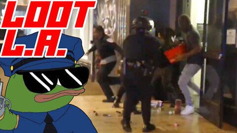Lefties are Looting The Apple Store in Solidarity with "Migrants"