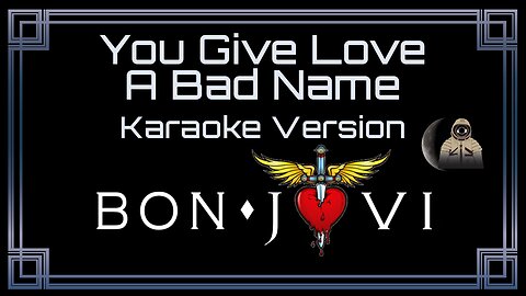 Bon Jovi - You Give Love A Bad Name (CC)