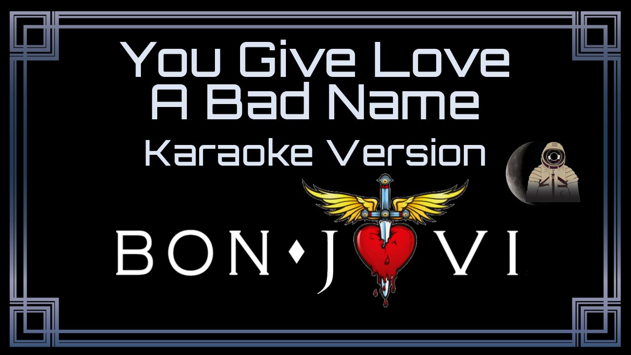 Bon Jovi - You Give Love A Bad Name (CC)