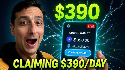 I Claim $390/Day in Crypto Yield (LIVE Proof!)