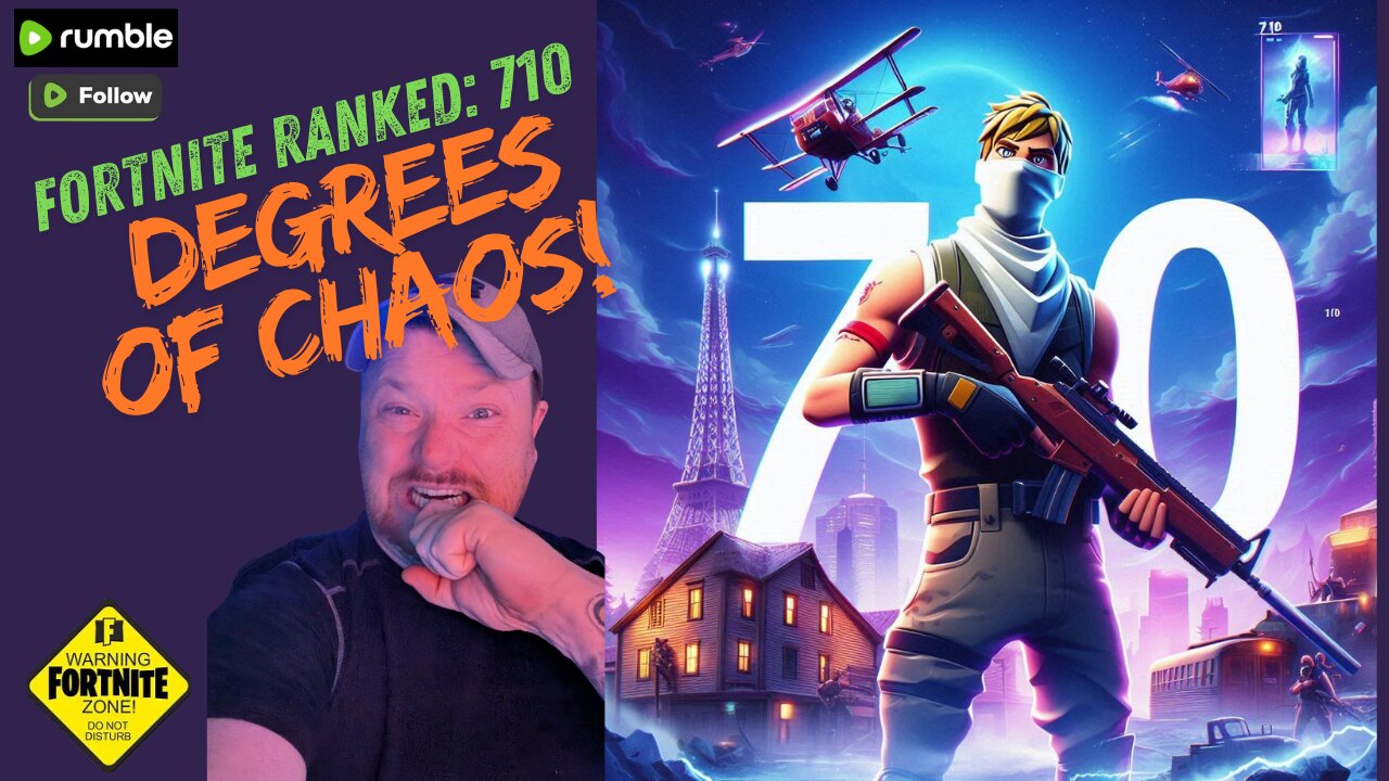 Fortnite Ranked: 710 Degrees of Chaos!