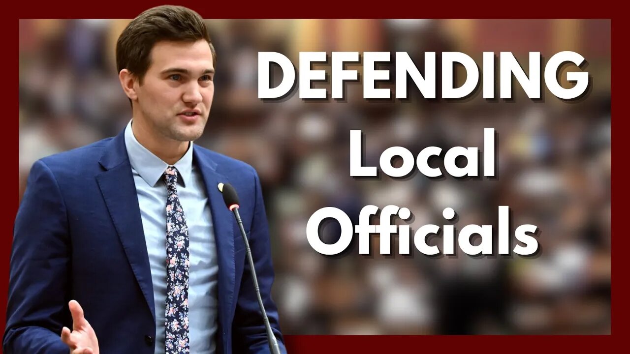 Rep. Josh Schriver defends local elected officials in HB 5120
