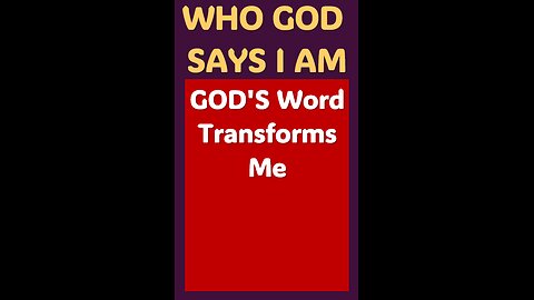 GOD'S WORD TRANSFORMS ME #wordofgod #Jesus #speak #God #strong #care #spirituality #power #fit