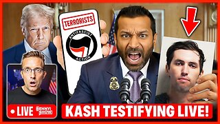 Kash Patel Testifying LIVE Now on Charlie Kirk Assassination, Trump to Declare Antifa TERRORISTS?!