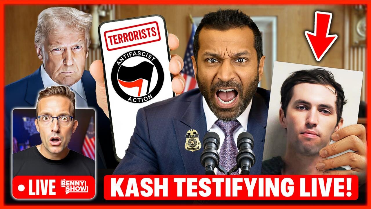 Kash Patel Testifying LIVE Now on Charlie Kirk Assassination, Trump to Declare Antifa TERRORISTS?!
