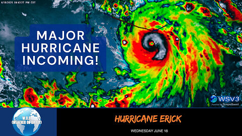 🌀 Hurricane Erick Intensifies: Devastating Landfall Expected!