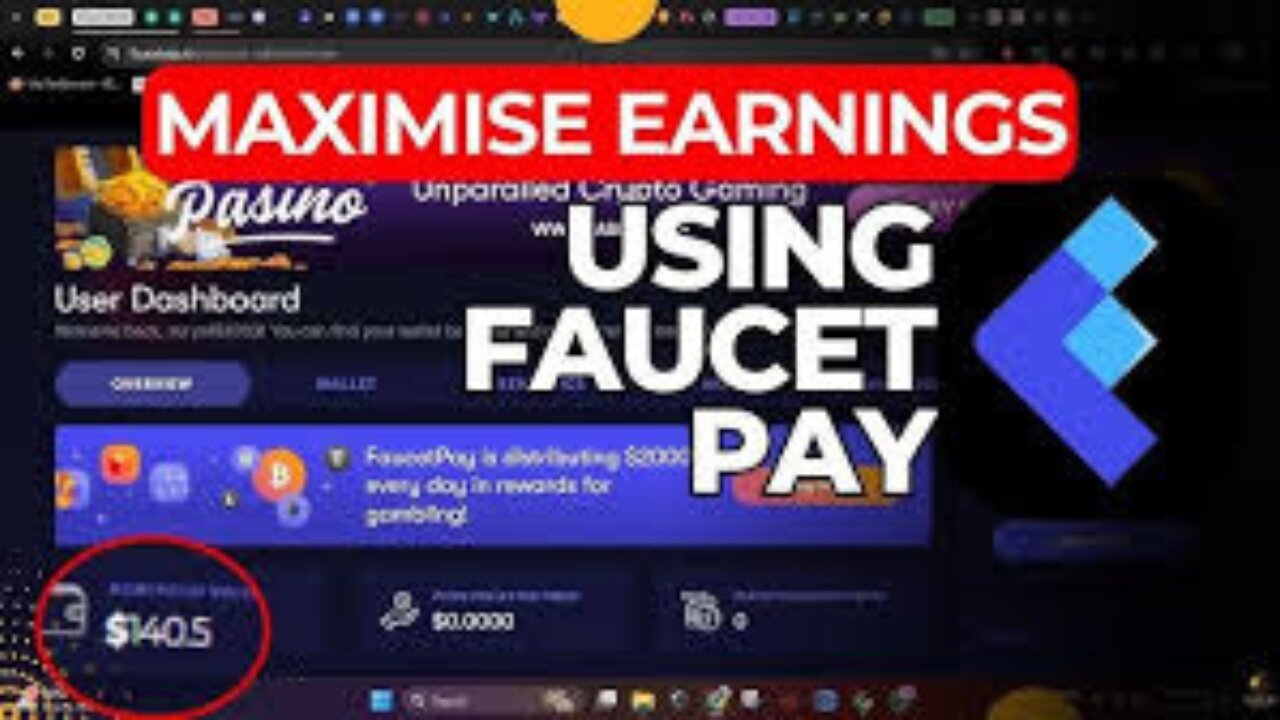 Maximize Earnings on FaucetPay 2025 _ Faucetpay Account Earning Trick
