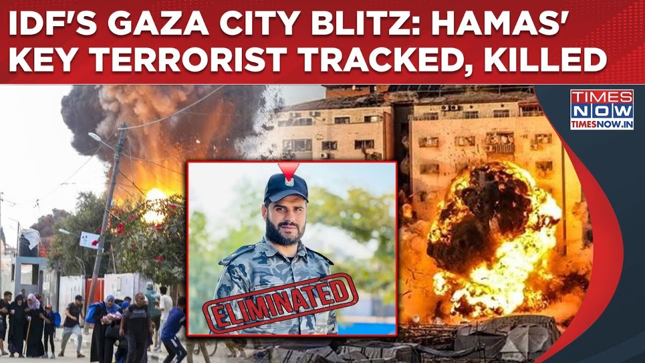 IDF Tracks, Kills Key Hamas Terrorist Who Led Brutal Oct 7 Massacre_ Watch Israel's Gaza City Blitz