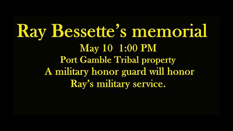 Ray Bessette's Memorial Service
