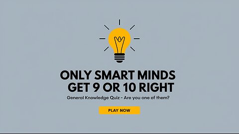 General Knowledge Quiz