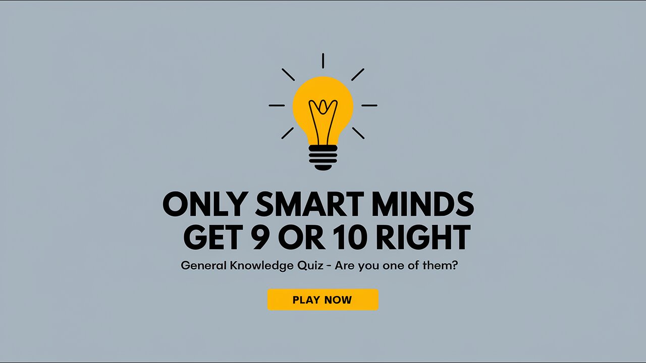 General Knowledge Quiz