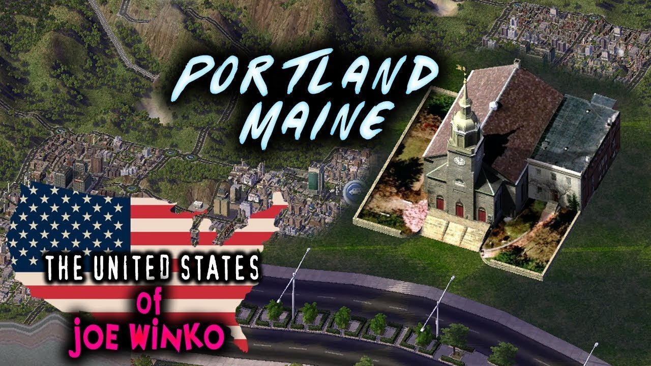 Portland, Maine - United States of Joe Winko 1x82 - SimCity 4 Series - Joe Winko