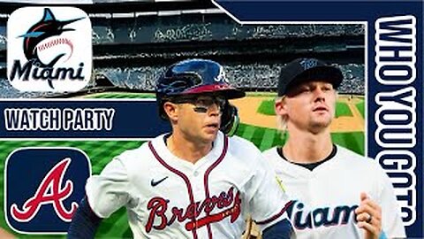 Miami Marlins vs Atlanta Braves | Live Play by Play Stream | 3D Presentation | #mlb 8-9-25 Game ⚾🔥