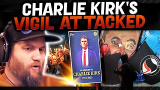 Charlie Kirk Funeral THREATENED As Antifa Attacks Charlie Kirk Vigil Too!