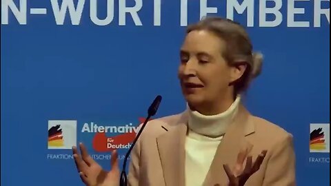 Weidel: "Hängt Deutschlandfahnen auf – Verfassungsschutz ermittelt dagegen"