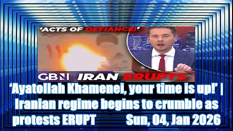‘Ayatollah Khamenei, your time is up!’ _ Iranian regime begins to crumble as protests ERUPT
