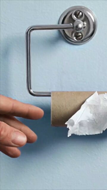 Be a man - Out of toilet paper