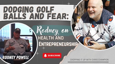 Chopping it up with Rodney: Healing & Hustling with Stem Cell Patches