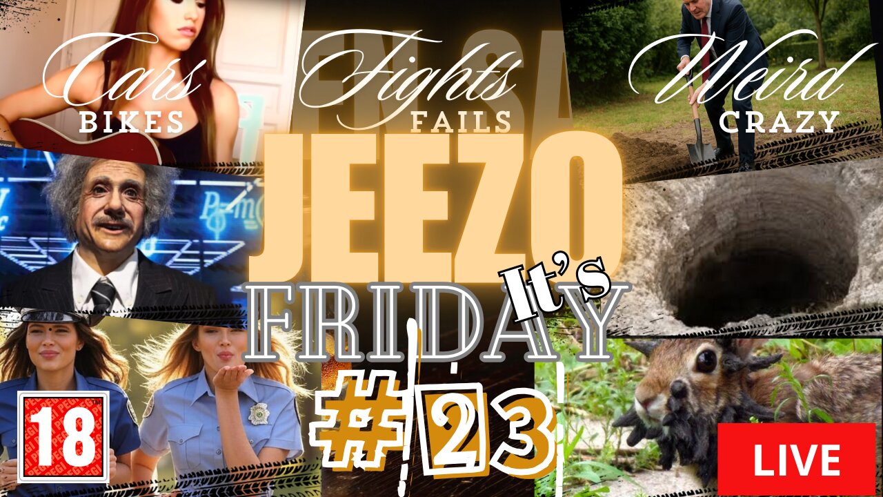 Jeezo It's Friday LIVE | Chats, Laughs, and Cold Ones to get the weekend started