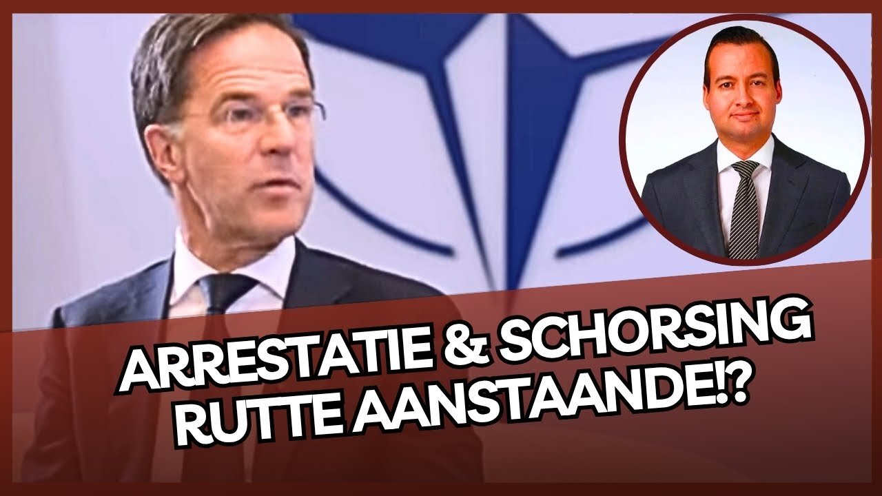 Rutte zou gearresteerd moeten worden!