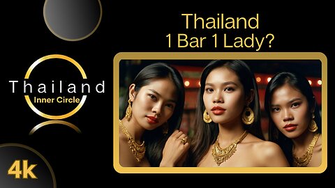 4K Bangkok Thailand - One Bar One Lady? | Walk And Talk