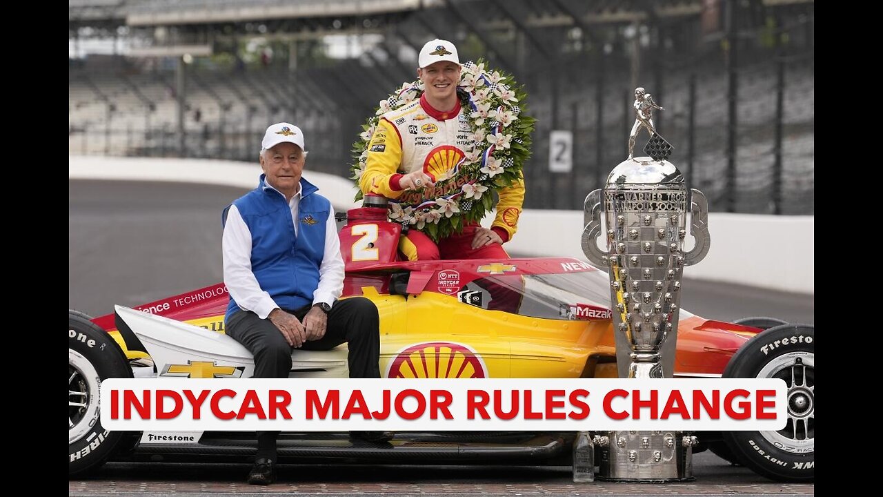 Indycar Major Rules Change