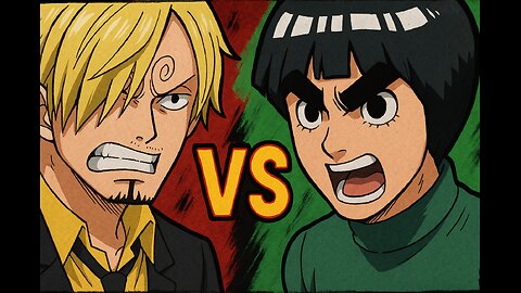 Sanji vs Rock Lee | Death Battle ReRumble