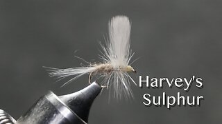 Harvey’s Sulphur: a George Harvey dry fly pattern