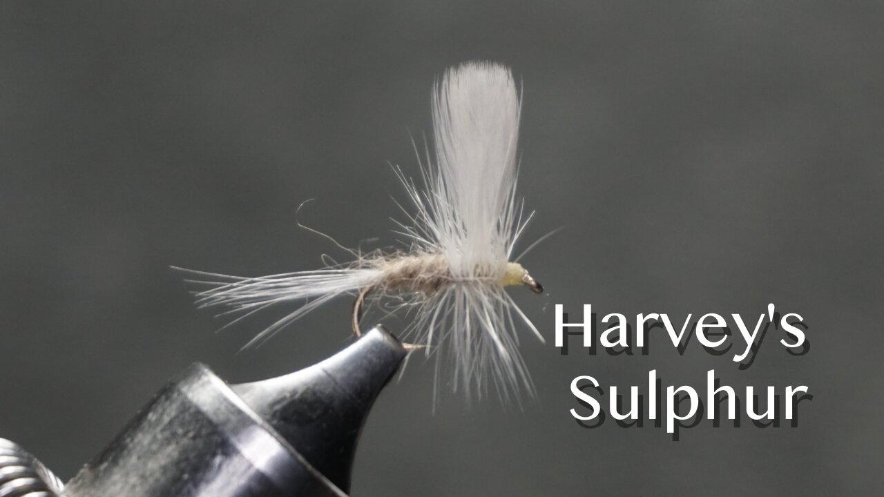 Harvey’s Sulphur: a George Harvey dry fly pattern