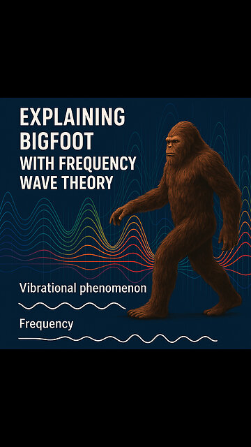 Bigfoot Is a Frequency Being Who Phases Between Dimensions Through Vibrational Resonance...