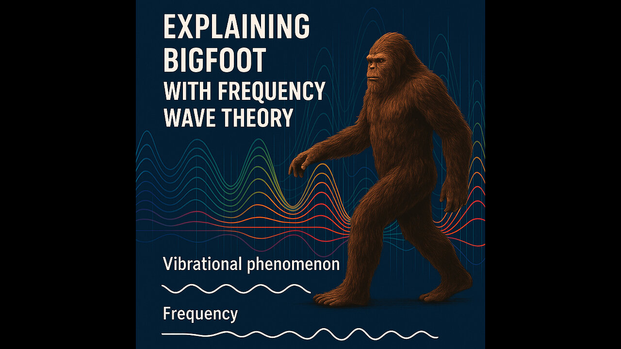 Bigfoot Is a Frequency Being Who Phases Between Dimensions Through Vibrational Resonance...