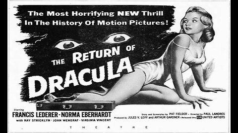 The Return Of Dracula (Movie Trailer) 1958