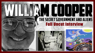 🎬 🎙️ Full and Uncut William 'Bill' Cooper 1992 Interview With CNN