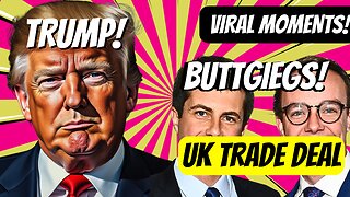 Trump’s HILARIOUS Joke at Buttigieg & Crockett Goes VIRAL at UK Trade Deal