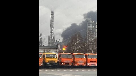 🔥 Something is on fire near the refinery in NizhneKamsk.