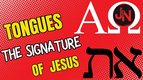 Speaking in Tongues Contains the Signature of Jesus Christ. It is an executive order singned by the throne of God.