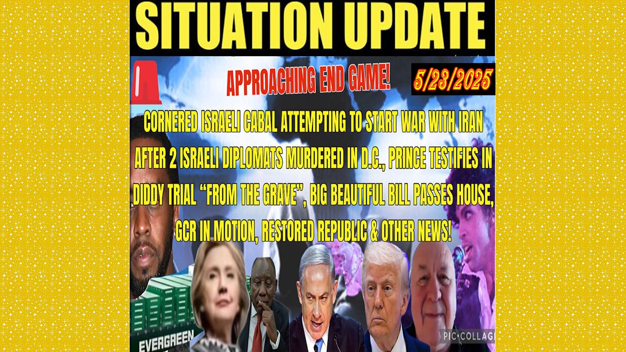 SITUATION UPDATE 5/23/25 - Prince Testifies In Diddy Trial, Big Beautiful Bill Passes House