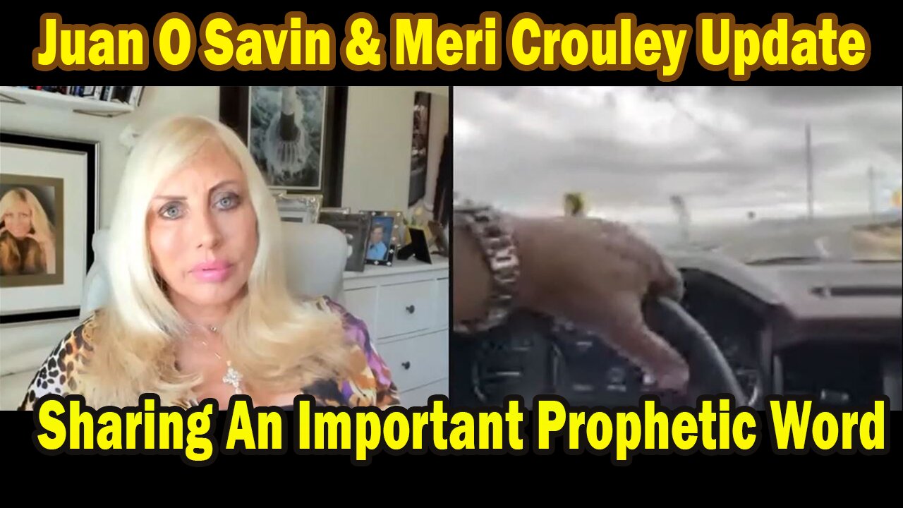Juan O Savin BIG Intel Apr 10: "Sharing An Important Prophetic Word! Breaking News By Juan O Savin & Meri Crouley"