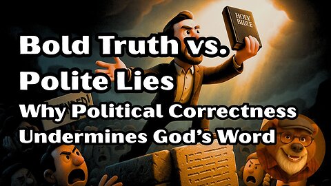 Bold Truth vs. Polite Lies: Why Political Correctness Undermines God’s Word