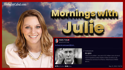 ✝️ Christian Minister Julie Green Reveals Past Prophecies Regarding President Trump's Re-Truth About Joe Biden's 'Alleged' Death
