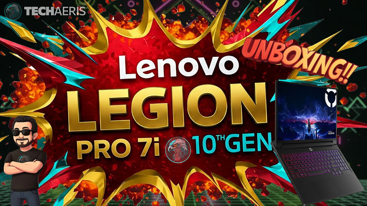 Lenovo Legion Pro 7i Gen 10 Unboxing And Overview